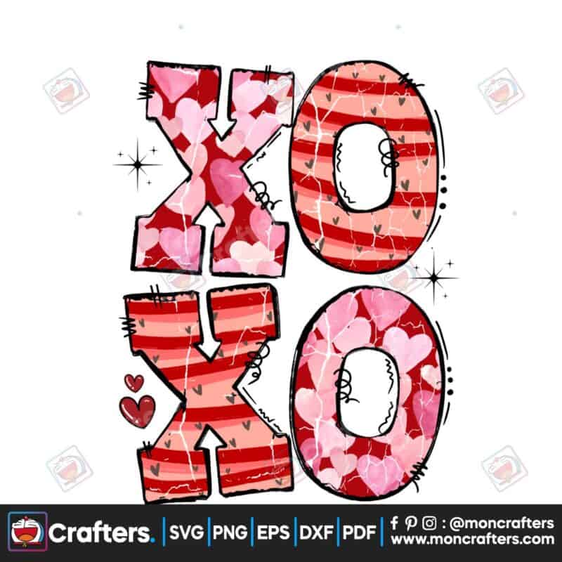xoxo-heart-valentines-distressed-png