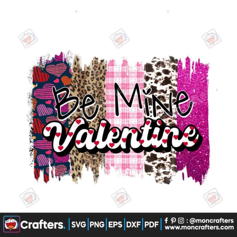 be-mine-valentines-brush-stroke-png
