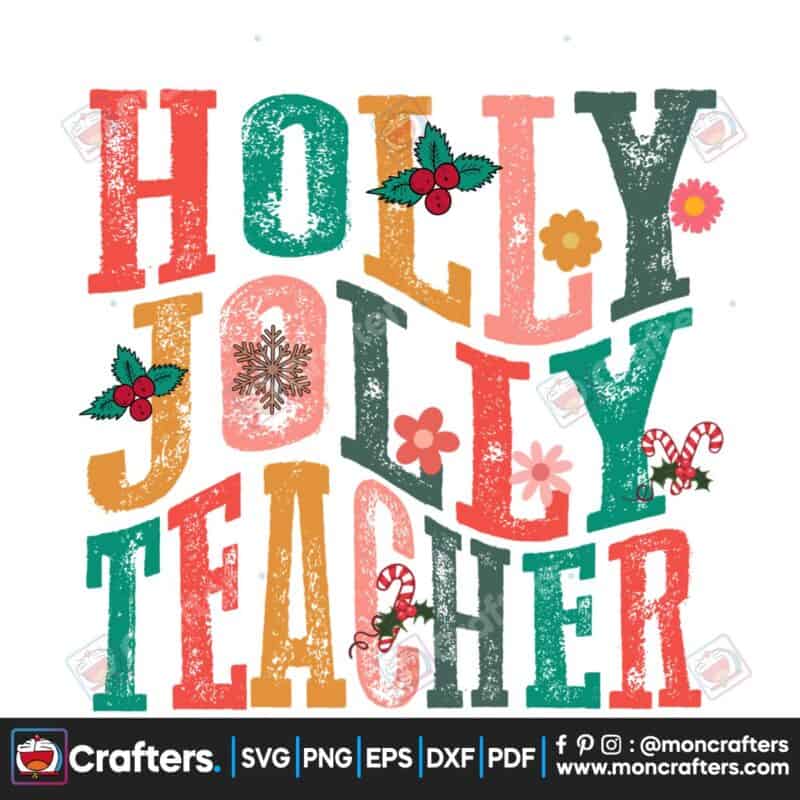 holly-jolly-teacher-retro-christmas-png