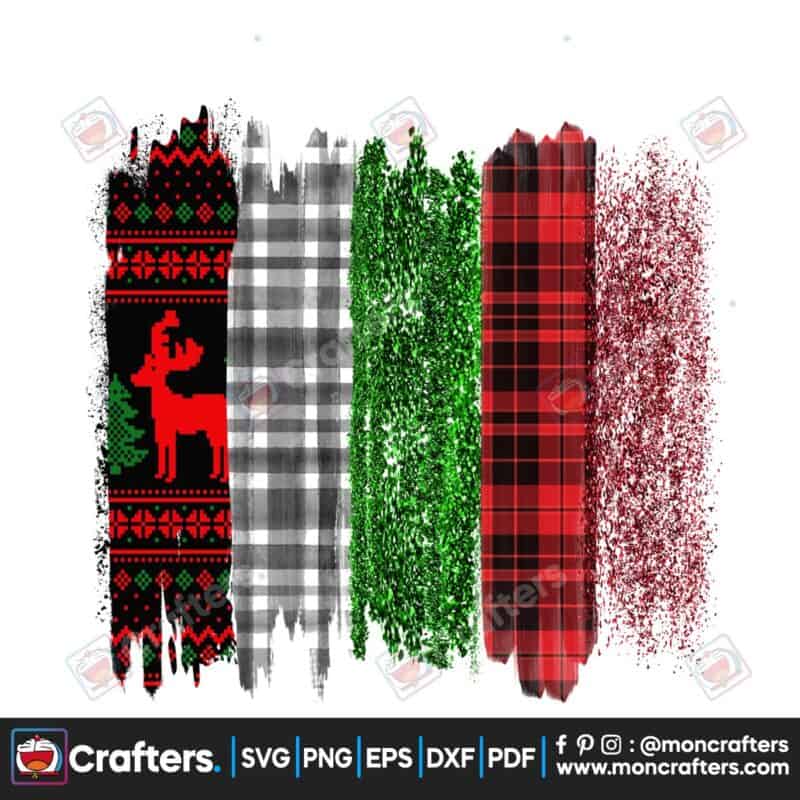 christmas-brush-stroke-sublimation-print