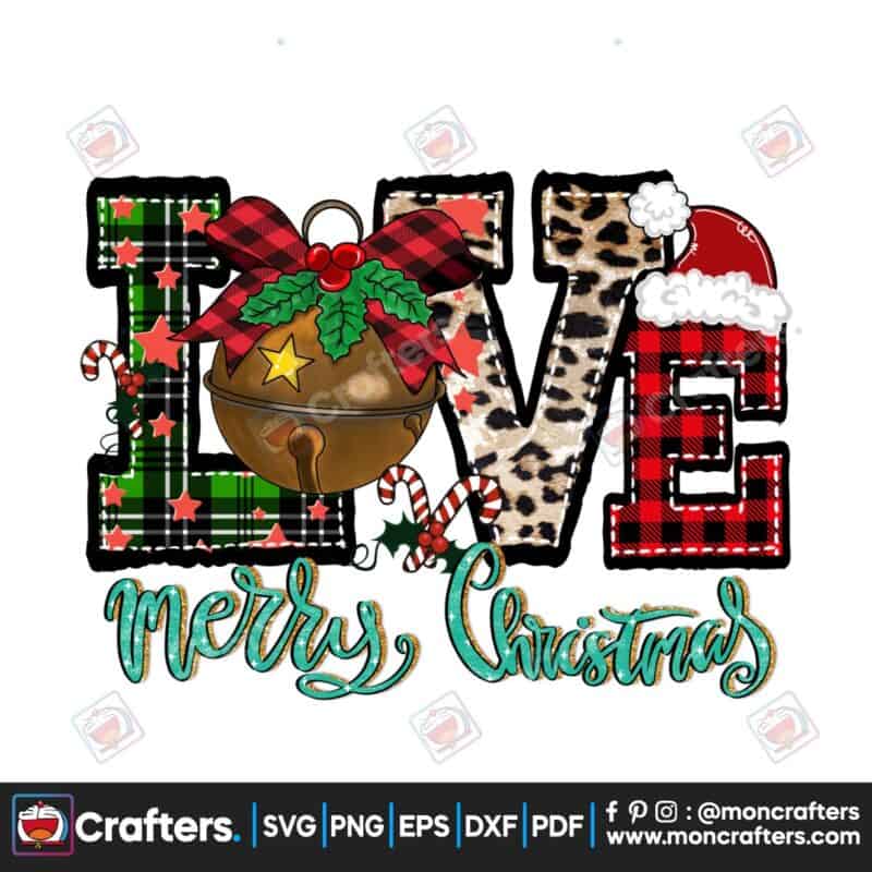 love-christmas-santa-sublimation
