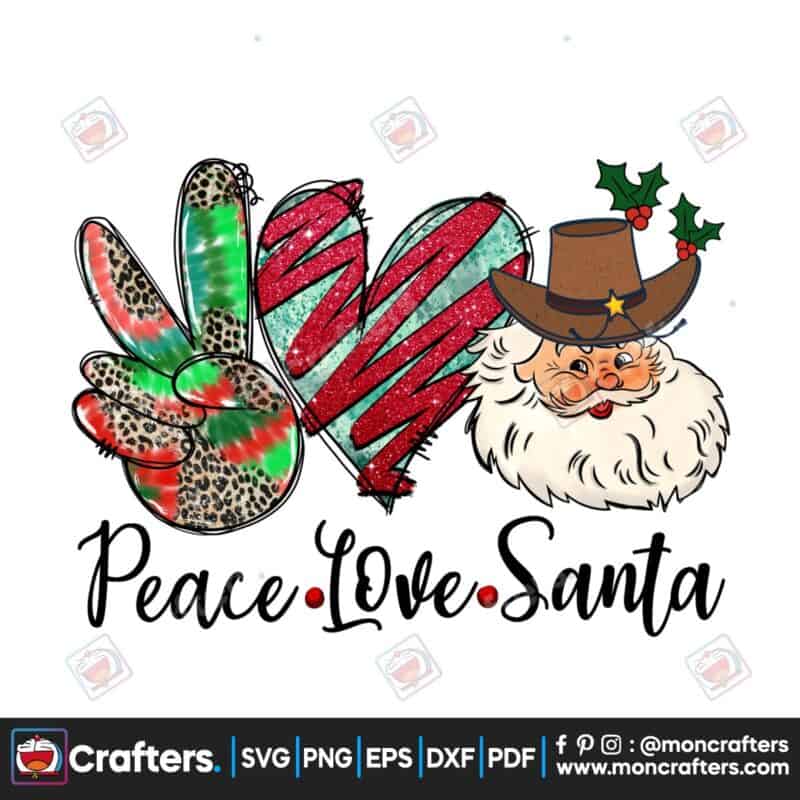 peace-love-santa-christmas-sublimation