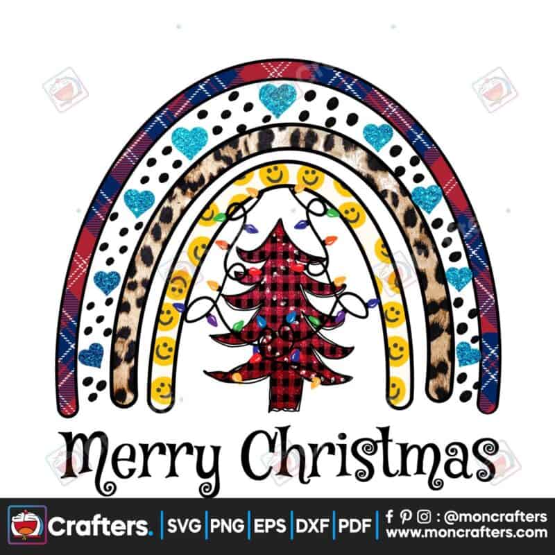 christmas-tree-rainbow-sublimation