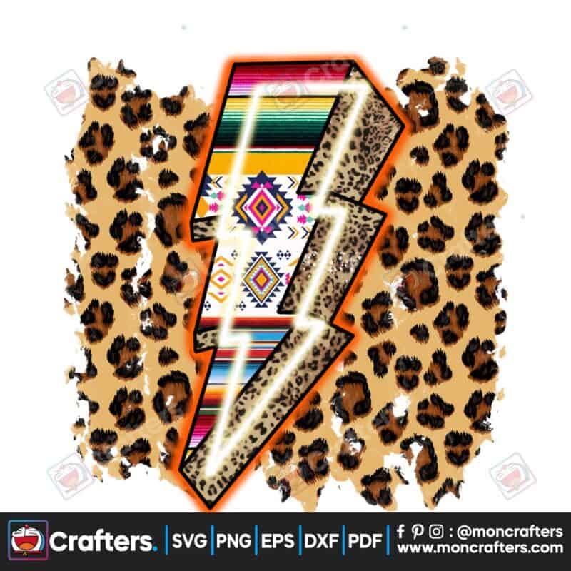 lightning-bolt-leopard-aztec-print-png