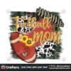 football-mom-sublimation-cowhide-design
