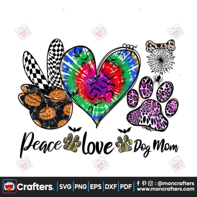 peace-love-dog-mom-png-halloween-paw