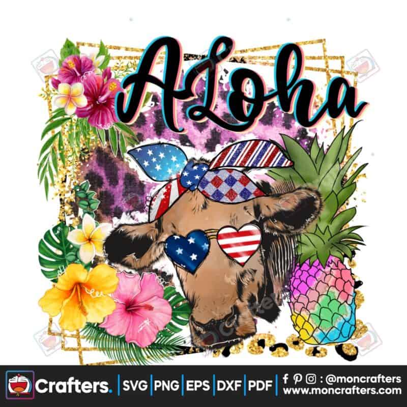 aloha-summer-png-highland-cow-usa