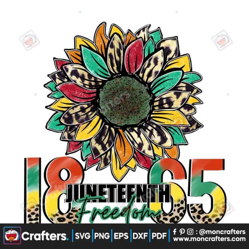 juneteenth-1865-png-sunflower-leopard