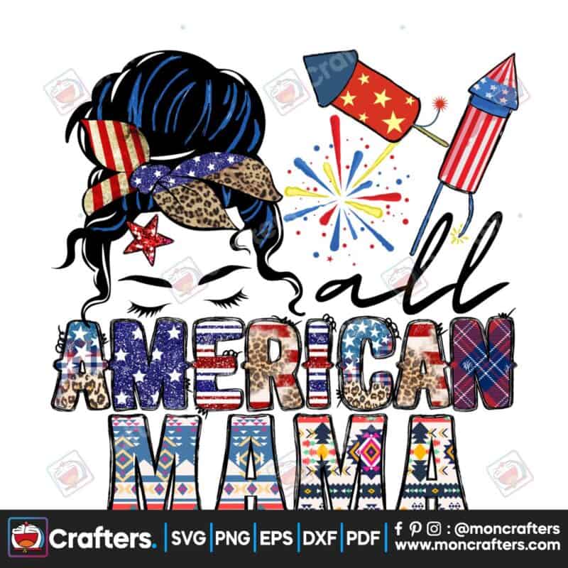 american-mama-png-patriotic-usa-flag