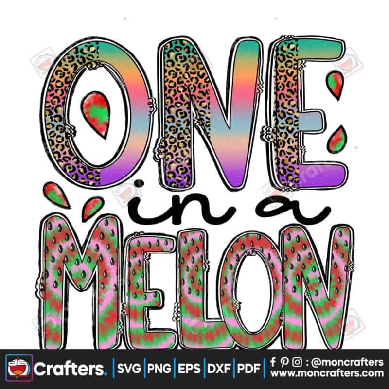 one-in-a-melon-png-watermelon-fonts