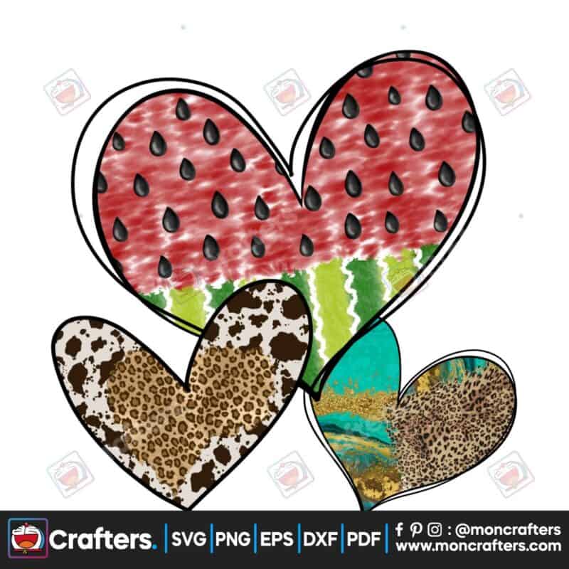 heart-watermelon-sublimation-cowhide
