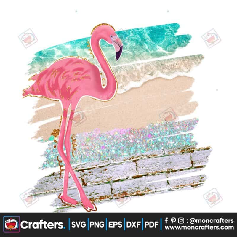 flamingo-sublimation-summer-vibes-png