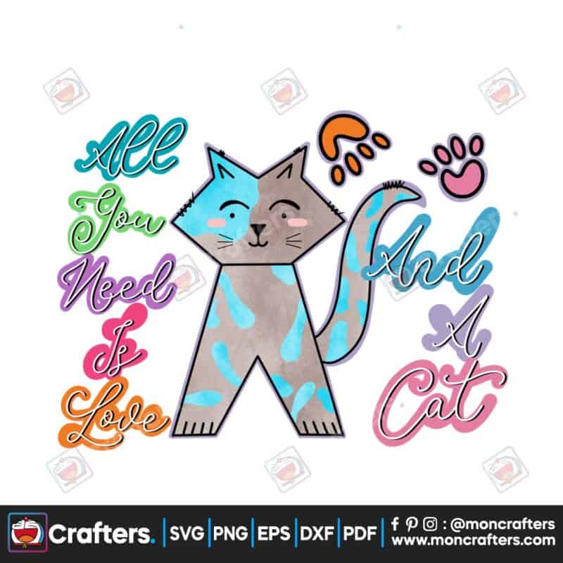 all-you-need-is-love-and-a-cat-png