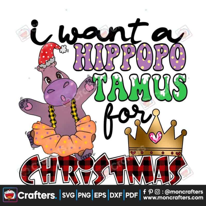 i-want-a-hippopotamus-for-christmas-png