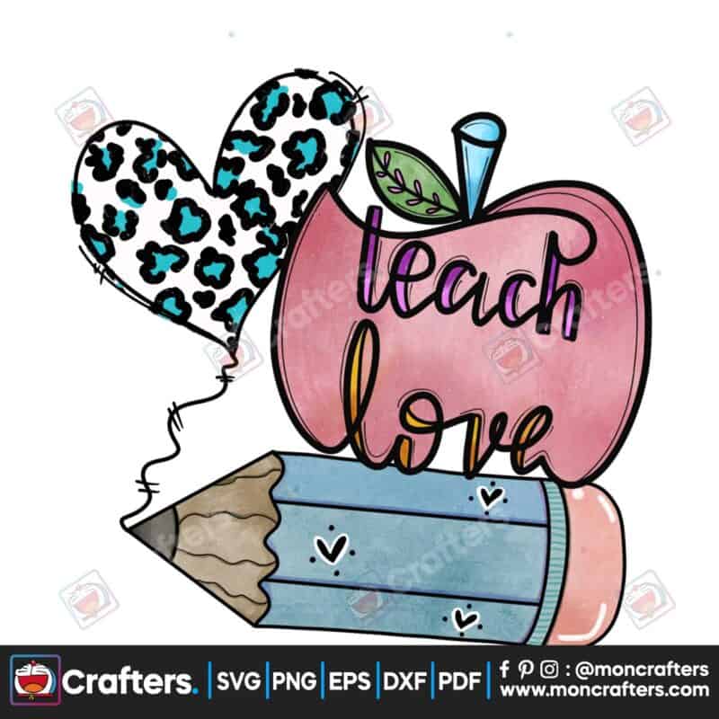 teach-love-inspire-png-apple-teach