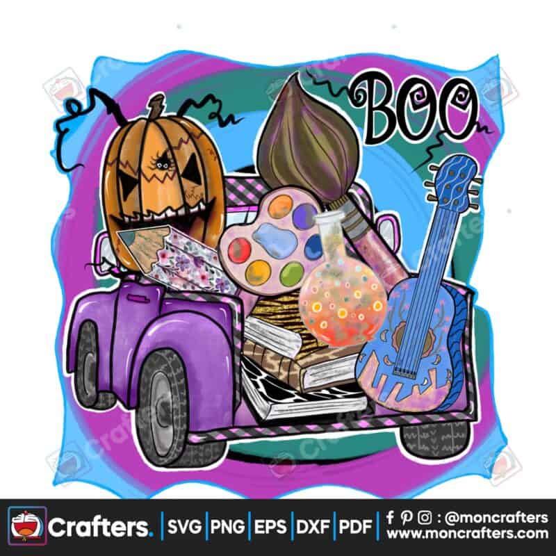 halloween-truck-png-boo-sublimation