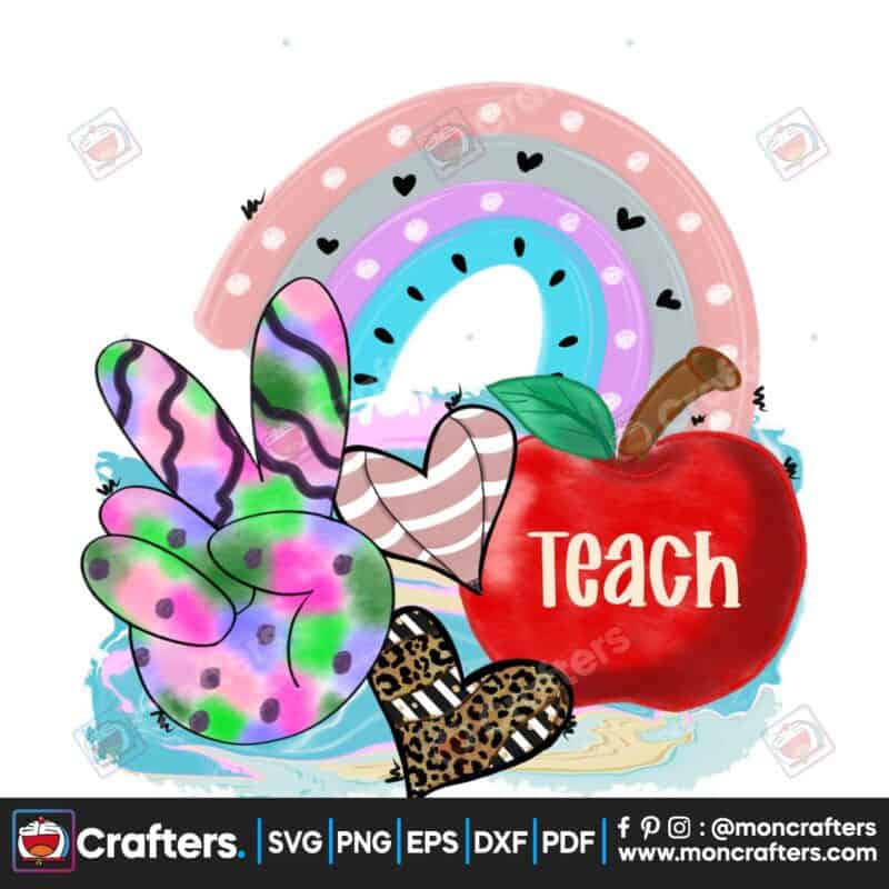 peace-love-teach-png-apple-teach-png