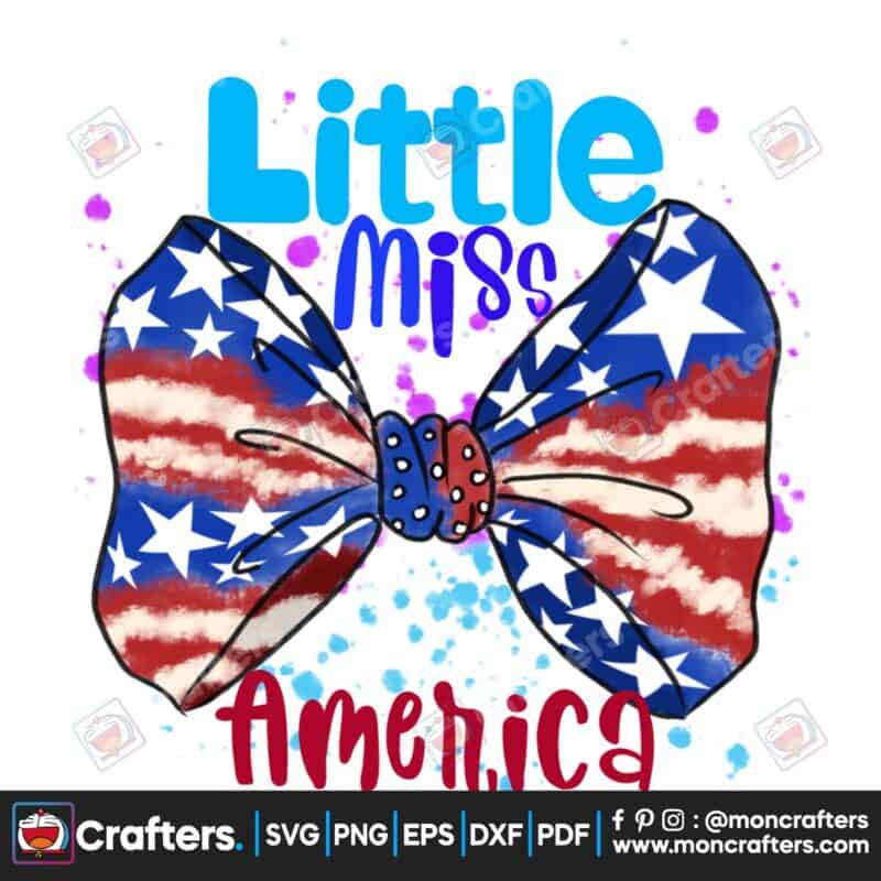little-miss-usa-png-america-flag