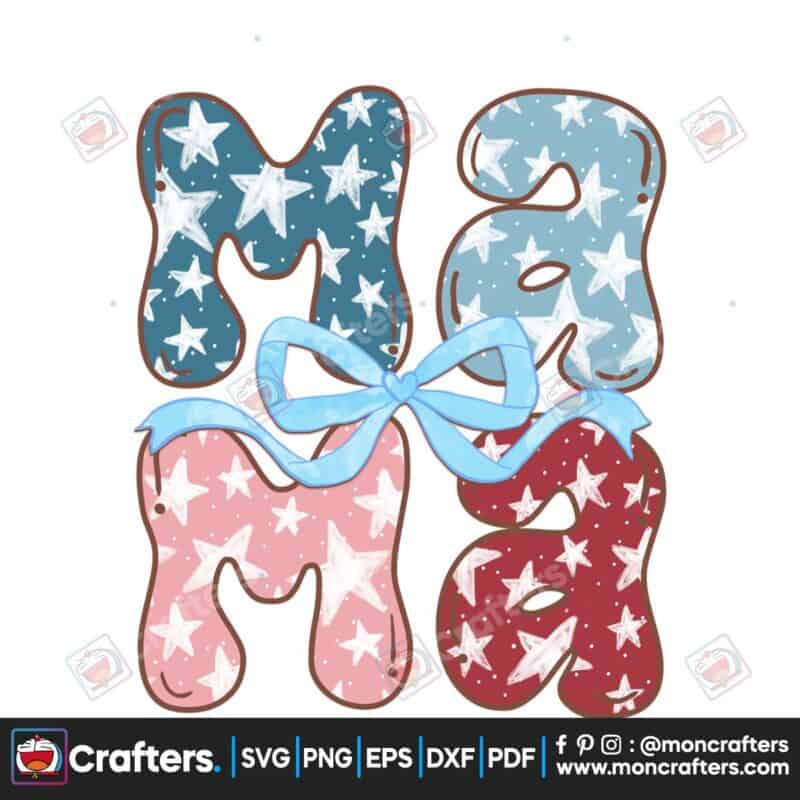 american-mama-coquette-doodle-letter-png