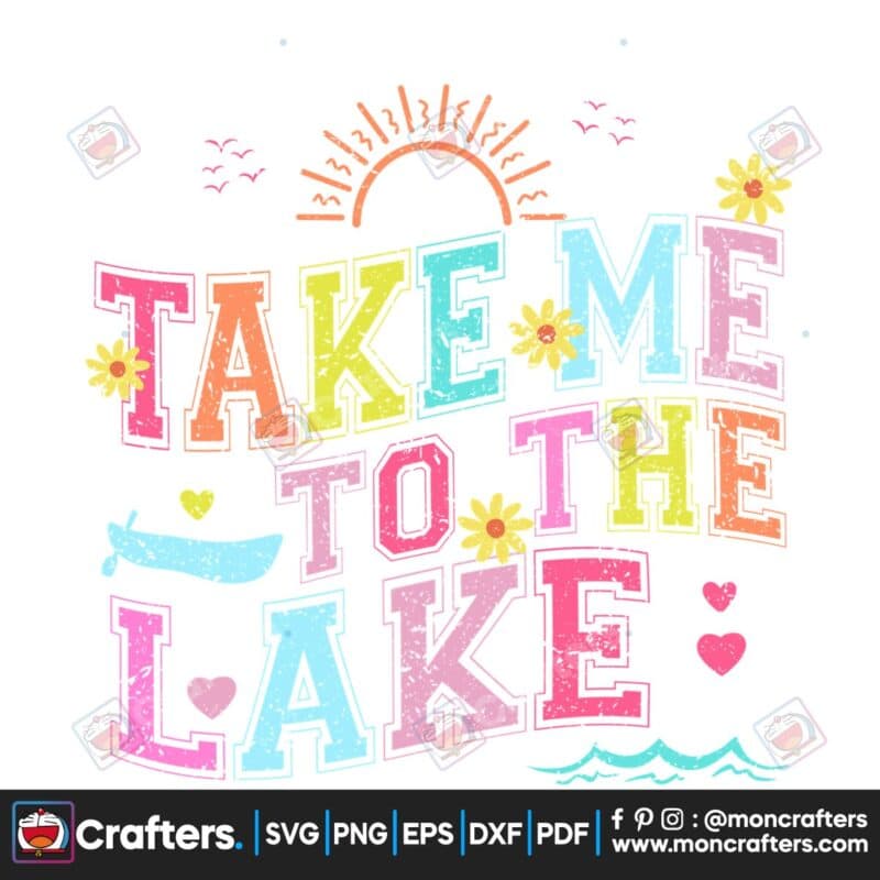 take-me-to-the-lake-retro-lake-life-png
