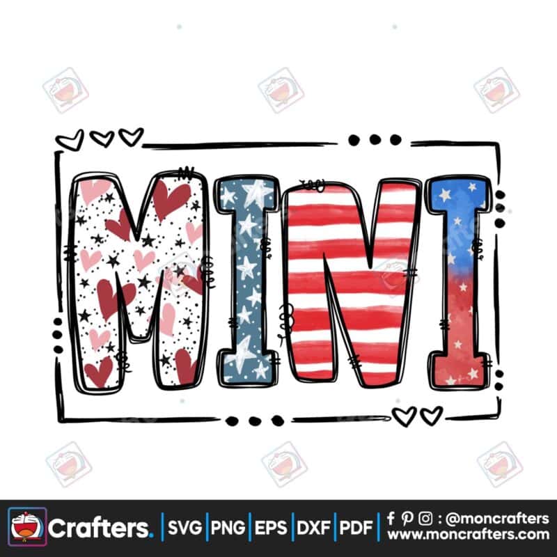 american-mini-usa-flag-doodle-letter-png
