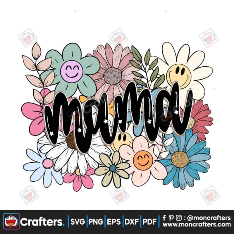 mama-groovy-flower-daisy-happy-smile-png