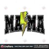softball-mama-retro-varsity-lightning