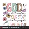 god-sublimation-christian-quote-retro