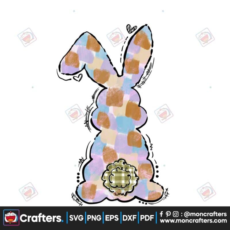easter-bunny-boho-doodle-watercolor-png