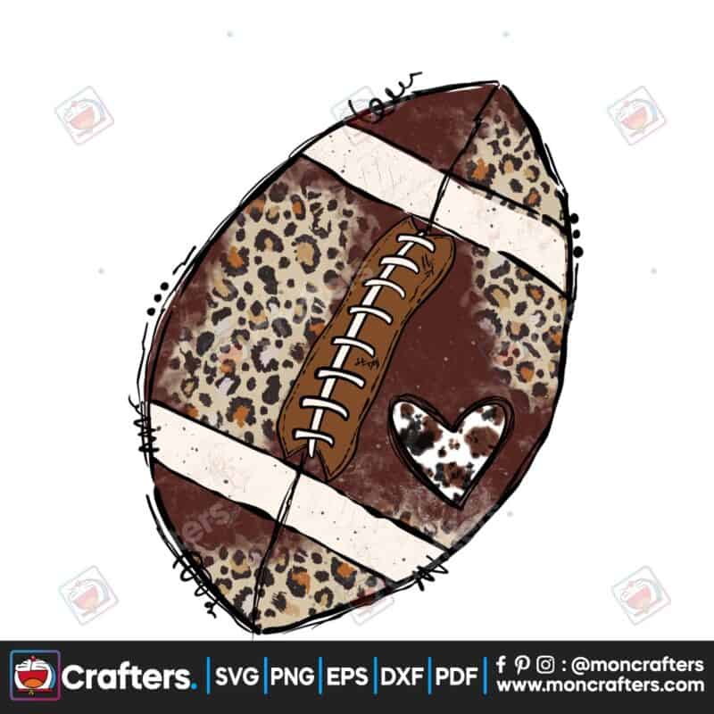football-sublimation-leopard-grunge-png