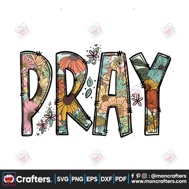 pray-flowers-boho-christian-sublimation