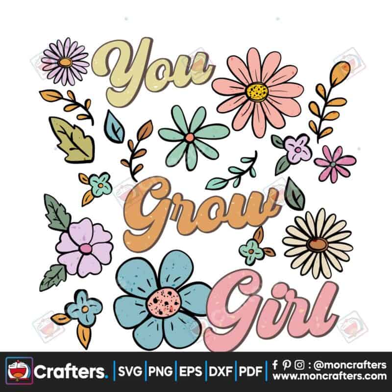 you-grow-girl-boho-flowers-retro-png