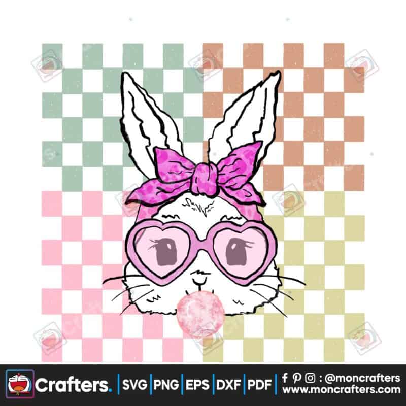 easter-bunny-glasses-rabbit-checker-png