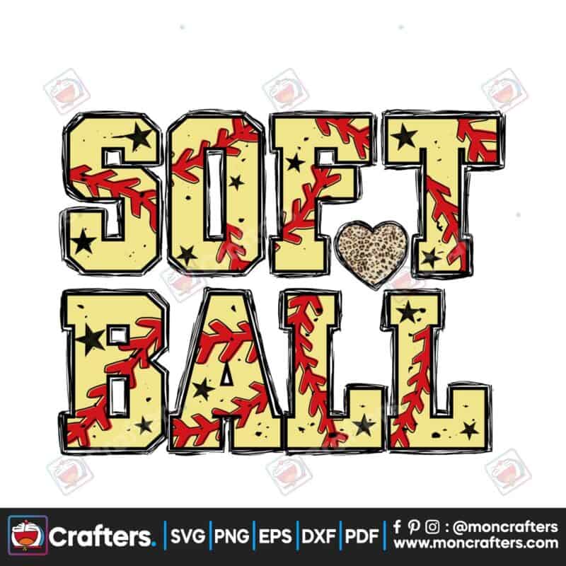 softball-grunge-retro-lettered-design