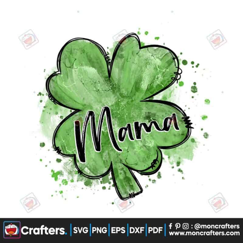 mama-shamrock-painting-grunge-texture