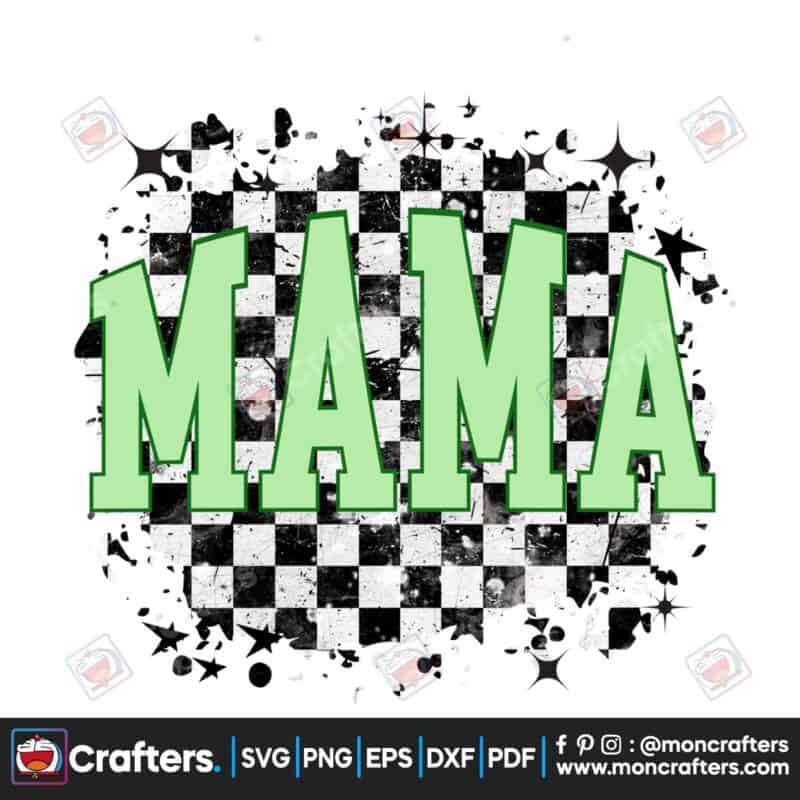 mama-retro-checkered-grunge-rocker-mom