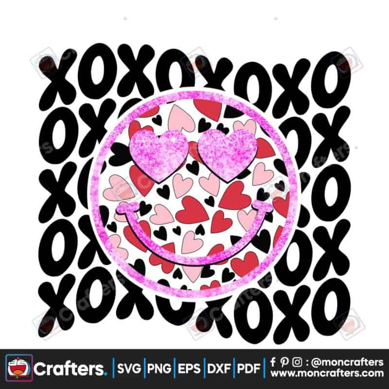 xoxo-valentines-day-smiley-face-glitter