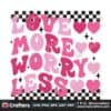 love-more-worry-less-retro-checkered-png