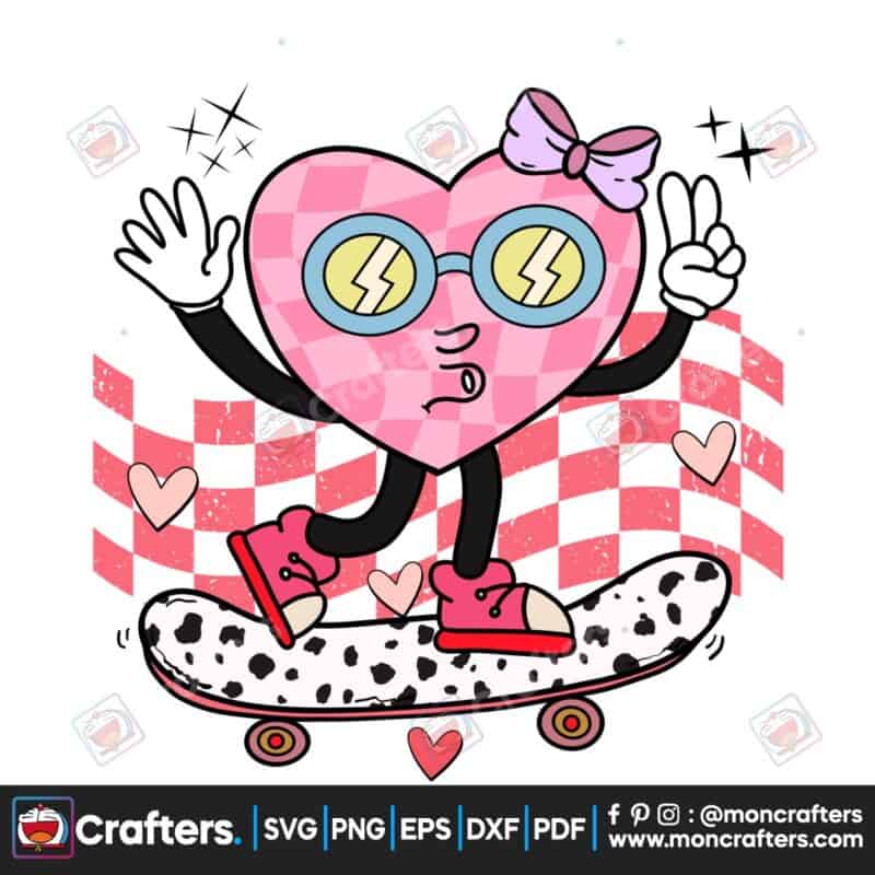mamas-valentine-retro-groovy-heart-png