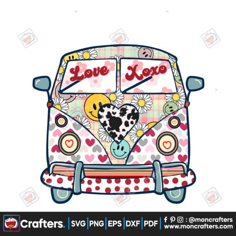 truck-retro-groovy-valentines-day-hearts