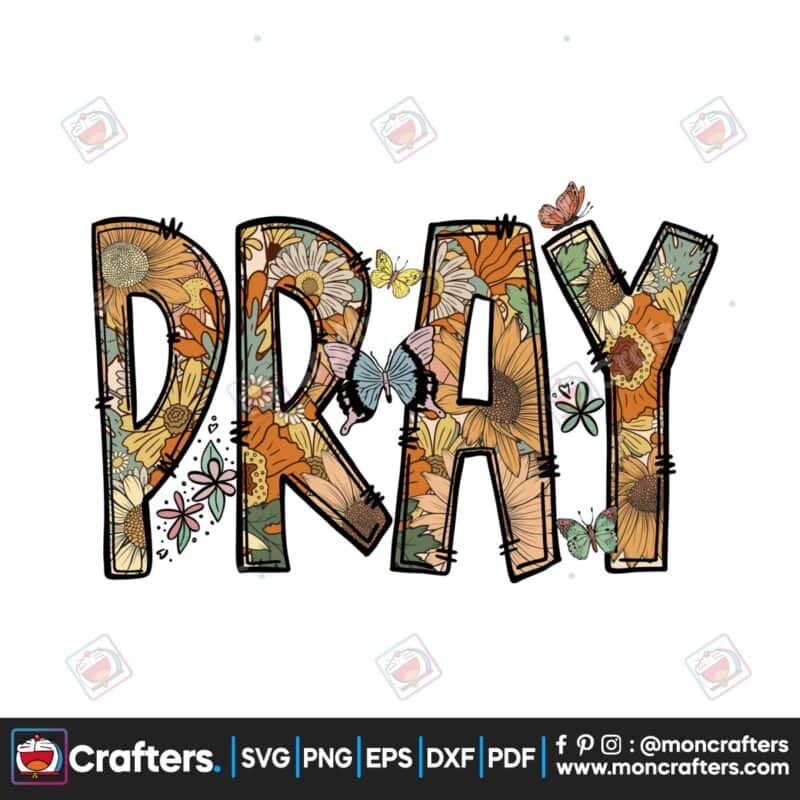 pray-flowers-christian-sublimation
