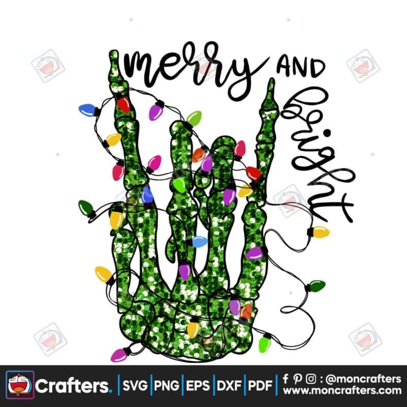 merry-and-bright-skeleton-hand-christmas