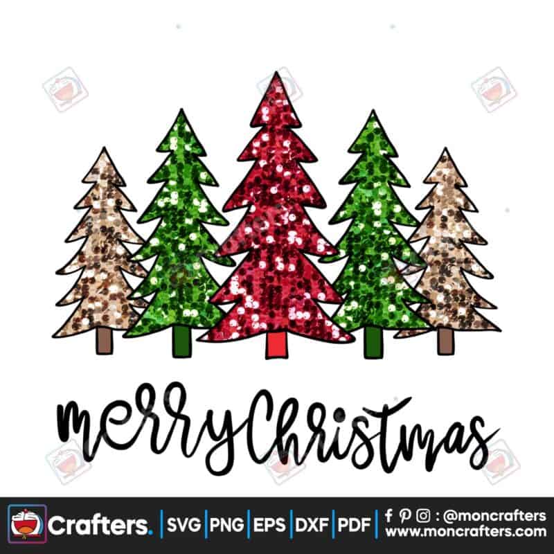 merry-christmas-tree-sequins-glitter-png