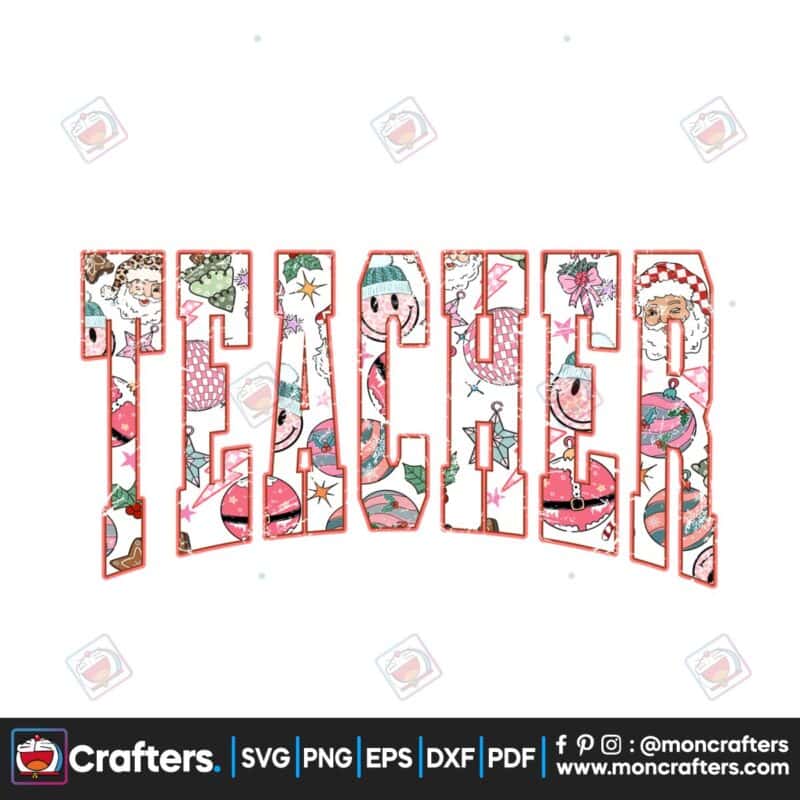 teacher-merry-christmas-vibes-groovy-png