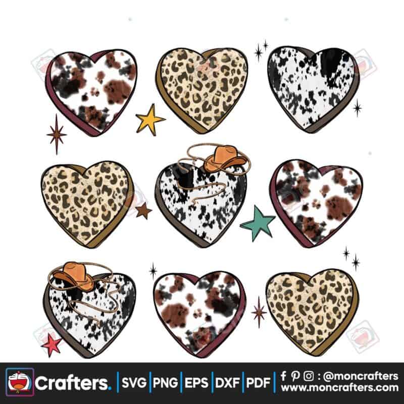 cowhide-heart-valentine-candy-leopard