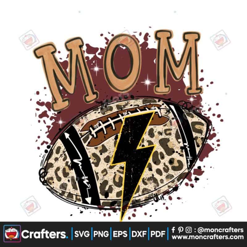 mom-football-cowhide-western-lightning