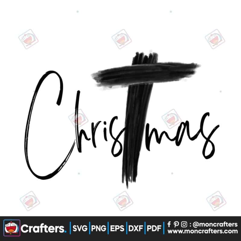 christmas-cross-sublimation-faith-design