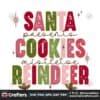 santa-mistletoe-reindeer-retro-christmas