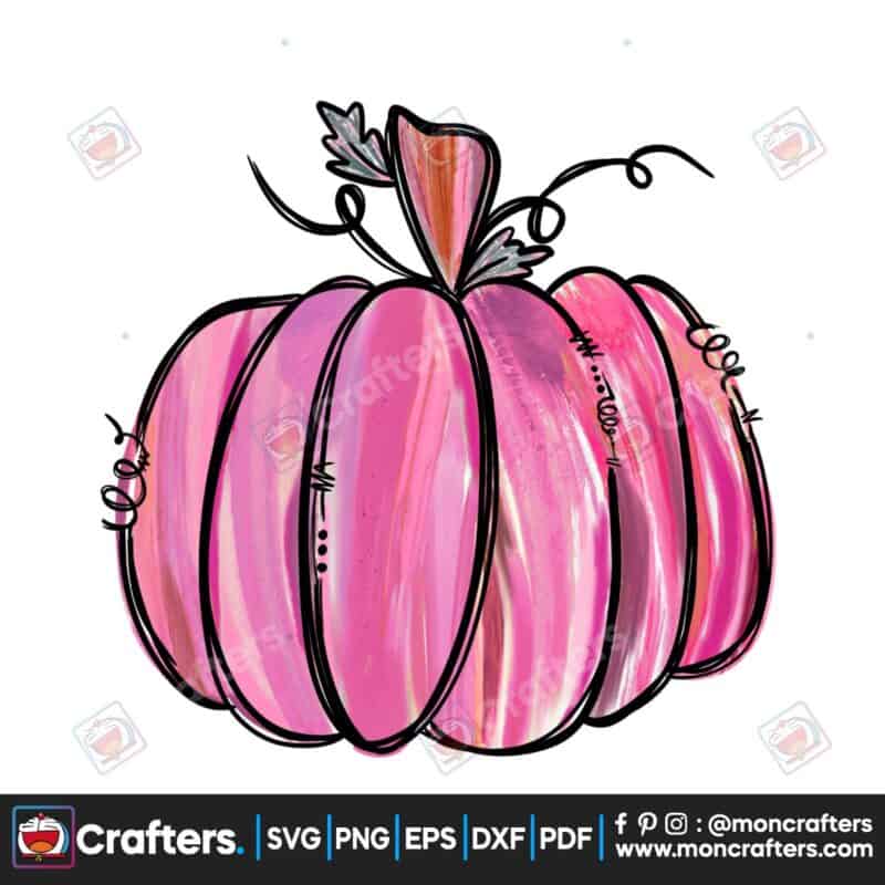 pumpkin-painted-pink-watercolor-fall-png