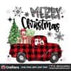merry-christmas-tree-plaid-red-truck-png